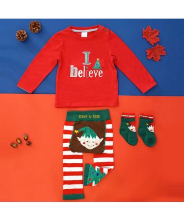 Blade & Rose Christmas Believe Top for Babies & Toddlers | Red | 0-4 Years - Buy Online on GoSupps.com