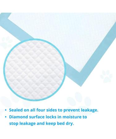 Incontinence Pads for Bed Waterproof Disposable 80x90 cm 25 Heavy Absorbency Changing Mats - Buy Online on GoSupps.com