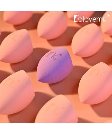 Dolovemk 6 PCs Makeup Sponges - Soft Latex-Free Beauty Blenders for Flawless Foundation & Powder Application (6 Colors) - Buy Online on GoSupps.com