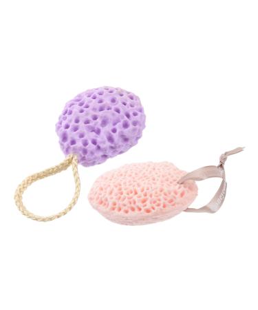Hemoton 4 Pcs Bath Ball Sponge Bath Sponge Sponges for Body Bath Scrubber Sponge Exfoliating Loofah Sponge Bath Sponge for Greek Sponge Bath Hydrophilic Polyurethane