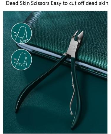 Stainless Nail Clippers Pedicure Kit Professional Grooming Kits Nail Care Tools for Home Workplace Outdoor Travel (Color : Green B) - Buy Online on GoSupps.com