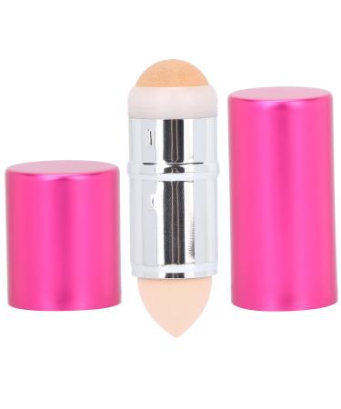 Cute Facial Roller Practical Volcanic Stone Oil Absorbing Ball for Makeup Reusable Facial Skin Care Tools for Oil Skin Easy Cleaning Makeup Beauty Accessories for(Oil-absorbing ball-rose red)
