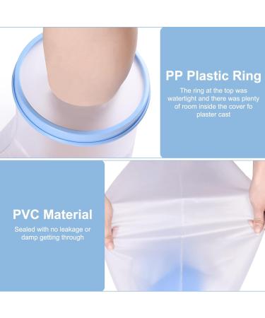 Fasola Shower Foot Cover - Non-Slip Waterproof Ankle Cast Protector for Toe Ankle | Reusable Inflatable Cast Bag for Dry Foot | Non-Slip Bottom - Buy Online on GoSupps.com