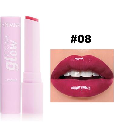 3 Pcs Plumping Lip Gloss Set - Glass Shine Moisturizing Lipstick Hydrating Tinted Balm for Non-Sticky High Shine Color (Colors 04 05 08 - Buy Online on GoSupps.com