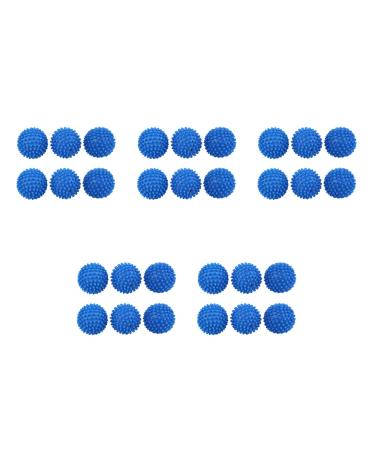 Kikolufy 30 x Blue Reusable Dryer Balls Ball