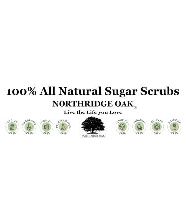 Northridge Oak - Lavender Sugar Scrub - 3 Pack Lavender Body Scrub - Made with 100% Pure Lavender Essential Oil - Exfoliating & Hydrating - Buy Online on GoSupps.com