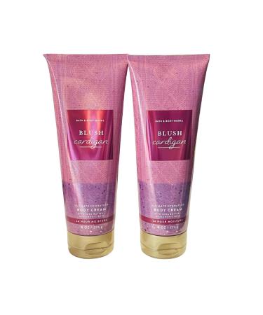 Bath & Body Works BLUSH CARDIGAN Ultimate Hydration Body Cream 2-piece Gift Set with a Red Bow for Holidays 8 oz each - Buy Online on GoSupps.com