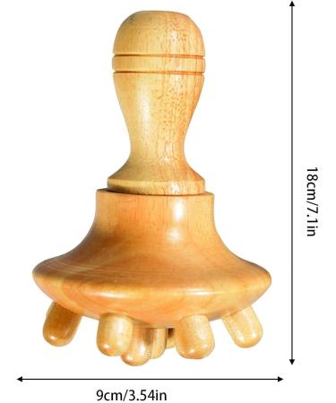 Mushroom Massage Device | Beech Mushroom Body Shape Tool for Muscle Relief | Full-Body Massager for Ultimate Relaxation - Buy Online on GoSupps.com