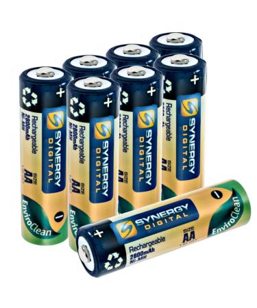 Synergy Digital Remote Control Batteries Compatible with XTIM RC for Avitron V2.0 Drone Remote Control (Ni-MH 1.25V 2800mAh) Combo-Pack Includes: 8 x AA Rechargeable Batteries