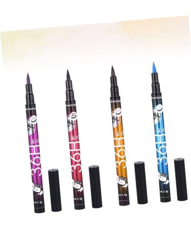 FRCOLOR 3pcs Eyeliner Pencil Black Waterproof Eyeliner Women Eyeliner Liquid Liner No Smudge Liquid Eyeliner 1 count (Pack of 1) As Shownx3pcs - Buy Online on GoSupps.com