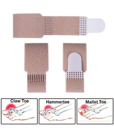 Hlwawa Finger Brace Splint for Arthritis | Trigger Finger & Toe Separator | Anti-Slip Cushioned Corrector Pack of 10 - Buy Online on GoSupps.com