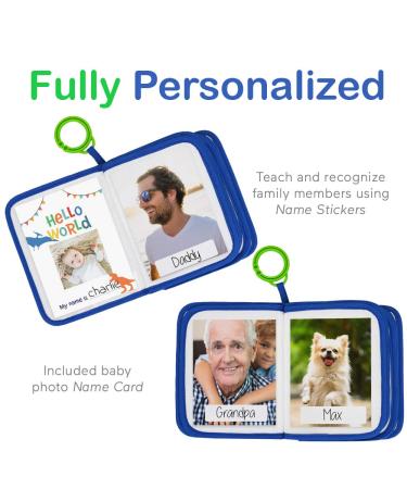 Urban Kiddy Baby's My First Family Album | Soft Dinosaur Photo Cloth Book for Newborns & Toddlers - Buy Online on GoSupps.com