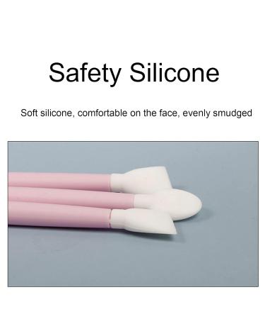 Silicone Makeup Brush Set | Reusable Portable Eyeshadow Brushes with HD Mirror - Ideal for Travel Makeup - Buy Online on GoSupps.com
