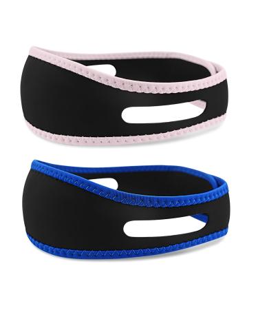 RZMZBY 2PCs anti snoring chin straps anti snoring chin strap snoring stopper anti snoring snoring solution for snoring reduction snore relief chin straps for men women