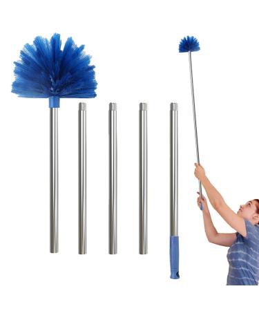 Spider Web Duster Extendable Spiderweb Cleaning Brush with Long - Spider Web Remover for Cleaning Ceiling Fan High Ceiling Blinds Furniture & Cars Frifer