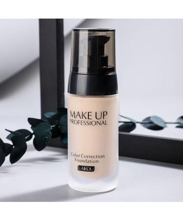 Smooth Makeup Base Liquid Foundation - Concealer Sun Block Cream - Full Coverage Matte Wear (3 Colors) - Buy Online on GoSupps.com