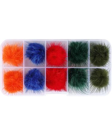Nail Pom Detachable Nail Plush Acrylic Nail Tips Decorations Accessories Nail - Buy Online on GoSupps.com