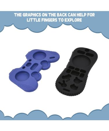MOLkoi 2 Pack Remote & Game Controller Silicone Teether Toys for Babies - Chew Toy Gift for Infants Girls Boys 0-12 Months - Buy Online on GoSupps.com