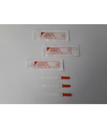 100 Fluo Strips - Fluorescein Sodium Eye Test | USP Bio Glo Fluorets for Accurate Diagnostics - Buy Online on GoSupps.com