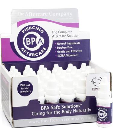 BPA Piercing Aftercare 10ml Bottle by The Aftercare Company - Dermatology Tested, Vegan & Cruelty Free Formula - Buy Online on GoSupps.com