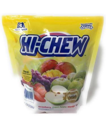 Hi-Chew Fruit Chewy Candy Sweets Bag 500g - 3 Flavours Double Layered Boxed Treatz - Buy Online on GoSupps.com