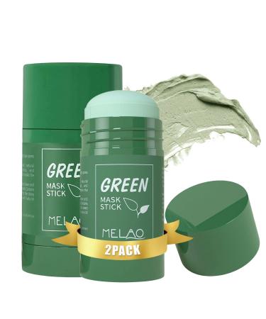 Tunbot Green Tea Mask Green Tea Essence Deep Hydrating Moisturizing Green Tea Deep Cleanse Mask Stick Blackhead Remover for Glowing & Radiant Skin- Organic Green Face Mask Suitable for All Skin Types of Men and Women (2)...