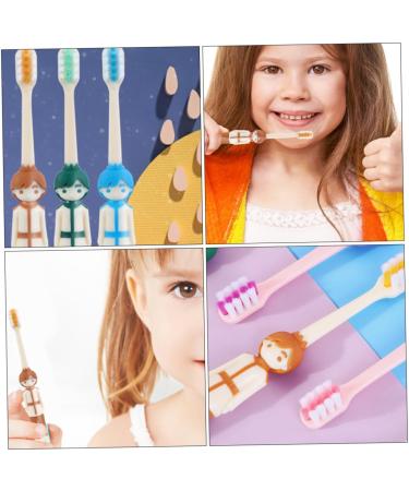Ipetboom 8 STK Children's Toothbrush Set - Travel-Friendly Toothbrushes for Toddlers & Kids - Daily Dental Care Accessories - Buy Online on GoSupps.com