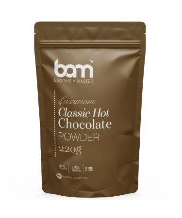 BAM become a master BAM Luxurious Classic hot chocolate mix 220 g 7 portions