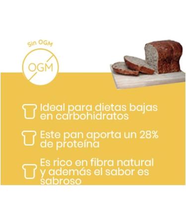 Protein bread 500 g - Buy Online on GoSupps.com