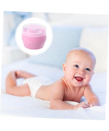 SECFOU Baby Powder Bath Set - Infant Sponge & Makeup for Kids - Talcum Powder Container - Pink Body Puff Kit - 2 Sets - Buy Online on GoSupps.com