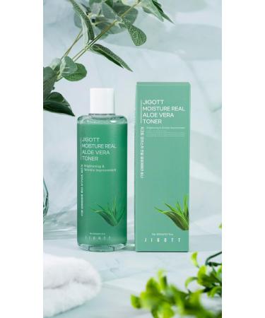 Jigott - Moisture Real Aloe Vera Toner 10.1 FL OZ/ 300ml - Buy Online on GoSupps.com