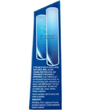 Crest 3D Whitestrips Glamorous White 28 Count (Pack of 2) - Buy Online on GoSupps.com