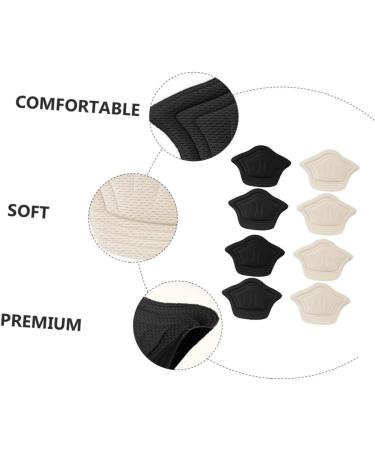 GLEAVI 12 Pairs Sneaker Heel Pads High Heel Insoles & Double-Sided Tape for Loose Shoes | Universal Fit for Men & Women - Buy Online on GoSupps.com
