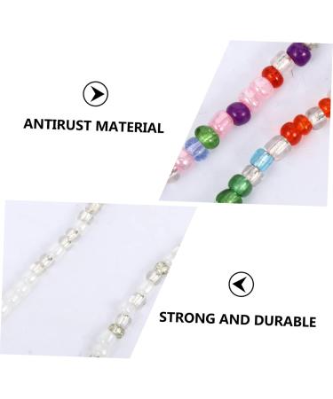 Collbath 2 STK Glasses Mask Chain - Certificated Slip-Resistant Face Mask Lanyard & Necklace for Glasses - Buy Online on GoSupps.com