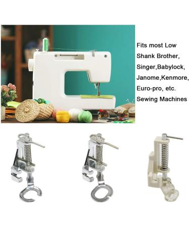 Large Metal Free Motion Quilting Darning Foot - Fits Low Shank Singer, Brother, Janome, Juki & More - Buy Online on GoSupps.com