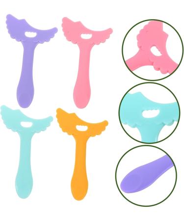 WOONEKY 4pcs Eyeliner Eye Makeup Tool Lipstick Wearing Aid Eyelash Comb Tools Girl Auxiliary Miss - Buy Online on GoSupps.com