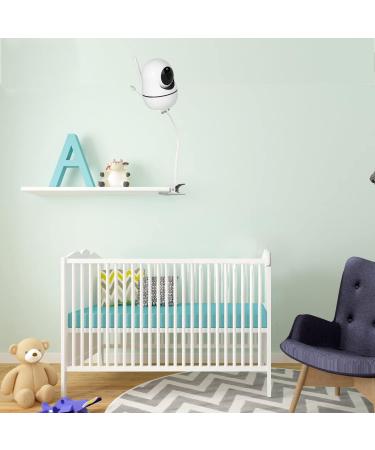 Flexible Babyphone Holder for Hellobaby & Anmeate Monitors | Adjustable Baby Monitor Mount for HB66 HB248 SM935e - Secure & Convenient Baby Camera Stand - Buy Online on GoSupps.com