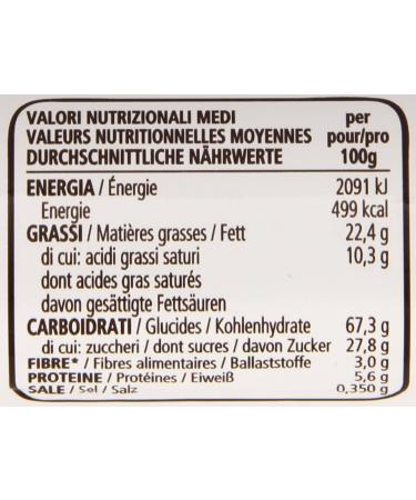  Italian Gourmet E.R. Pavesi Ringo Set of 6 Hazelnut Cookies 165g Cookies Italy Cookies Snack + Italian Gourmet Polpa 400g - Buy Online on GoSupps.com