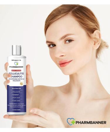 Antifungal Shampoo for Folliculitis & Seborrheic Dermatitis | Scalp Psoriasis Relief & Anti-Dandruff Treatment with Salicylic Acid & Tea Tree Oil - 7.8 floz - Buy Online on GoSupps.com