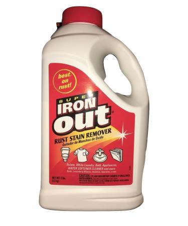 Iron Out IO65N Rust Stain Remover Multi Purpose Rust Stain Remover for Toilets White Laundry Sinks Tubs Tile and More (5 Pounds 1 Pack) (5 Pounds 1 Pack)
