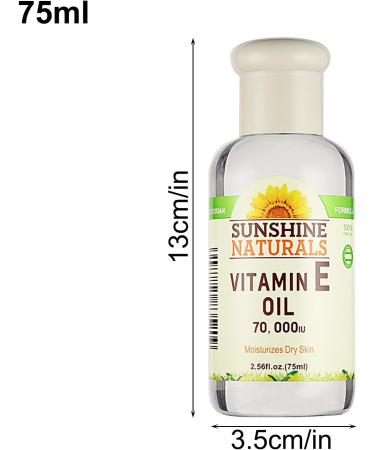 Vitamin E Oil for Skin 256floz Organic Facial Oil with Plant Essential Oils Nourishing Facial Oil for Skin Rejuvenation Smoothing Tightening and Radiant Skin Skuda - Buy Online on GoSupps.com