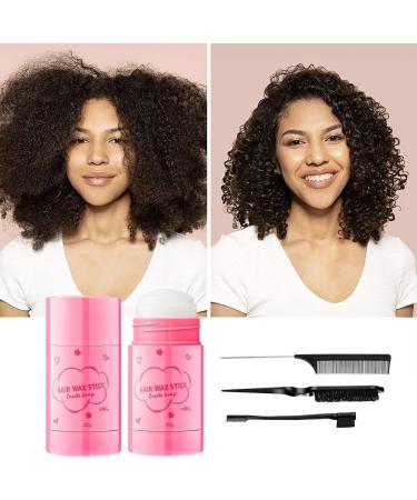 Wax Stick Hair Cire Cheveux Cire Cheveux Femme Stick Cheveux Plaquage Sticks Cire Cheveuxs B ton Cire Pour Perruques Cheveux Non Grasse pour Cheveux Rebelles Bord Frisotti 40 g (Lot de 1) - Buy Online on GoSupps.com