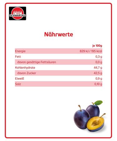 Schwartau Extra Plum Jam Portions - 100x25g Bulk Pack | Premium International Shipping - Buy Online on GoSupps.com