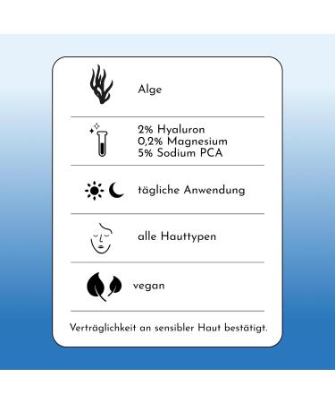 cosnova INAO Skincare Dewy Drop Deep Hydration Serum Serum with hyaluronic acid magnesium sodium pCA for healthylooking skin intensively moisturizing smoothing refreshing - Buy Online on GoSupps.com