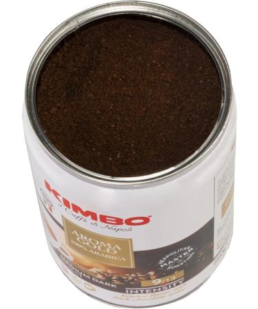Kimbo Aroma Gold 100% Arabica Ground Coffee - 250g Tin - Buy Online on GoSupps.com