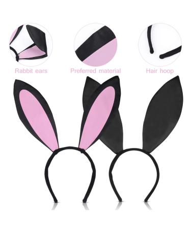 Frcolor Bunny Ears Headband Set | Easter Costume Accessories for Parties & Cosplay - Buy Online on GoSupps.com