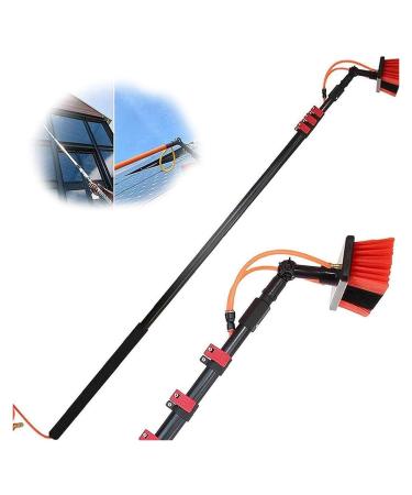 Water Fed Pole Window Cleaning Pole Telescopic Extension Pole Cleaning Kit For Window Cleaning Photovoltaic Panel Cleaning Trucks (Size : 20FT/6M)