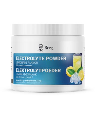 Dr Berg Nutritionals Berg Electrolyte Powder & Pink Himalayan Salt Magnesium & Calcium Keto Friendly Lemonade Flavor 50 Servings