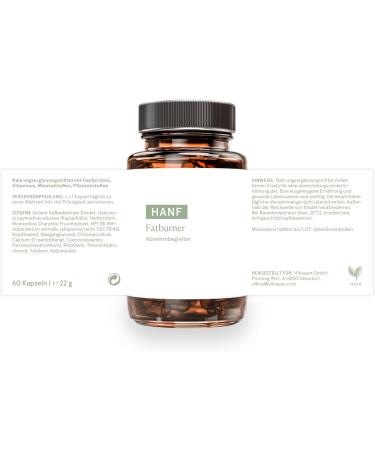 Buy Fat Burner Capsules with BPL-1 & Hemp Seed Extract | Effective Vegan Weight Loss | Reduce Waist Size & BMI | Quick Results with Ginger Bittermelon & Probiotics - Buy Online on GoSupps.com