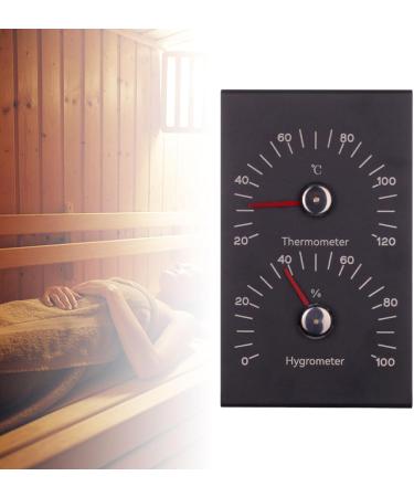 Colcolo 2-in-1 Sauna Thermometer & Hygrometer - Accurate Indoor Temperature Measuring Device for Family Sauna Rooms - Essential Sauna Accessories - Buy Online on GoSupps.com